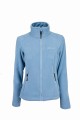 Bluza polarowa damska w kolorze jasnoniebieskim.