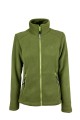 Bluza polarowa damska w kolorze zielonym.